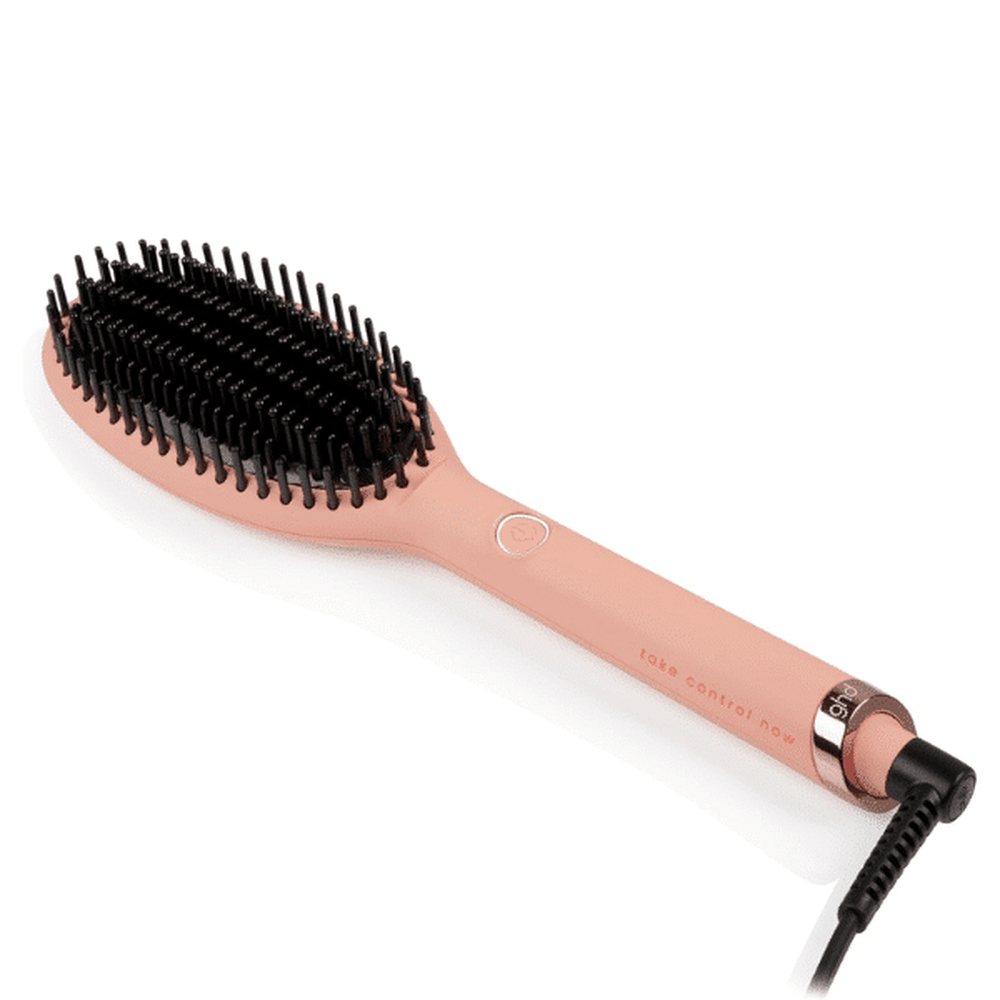 ghd Glide Hot Air Hair Brush - Pink Peach - Beauty Tribe