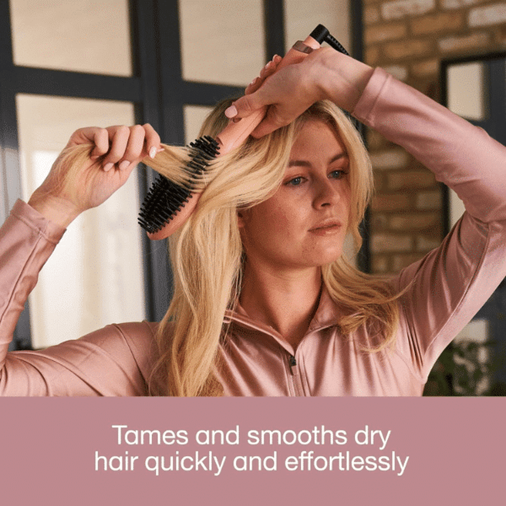 ghd Glide Hot Air Hair Brush - Pink Peach - Beauty Tribe