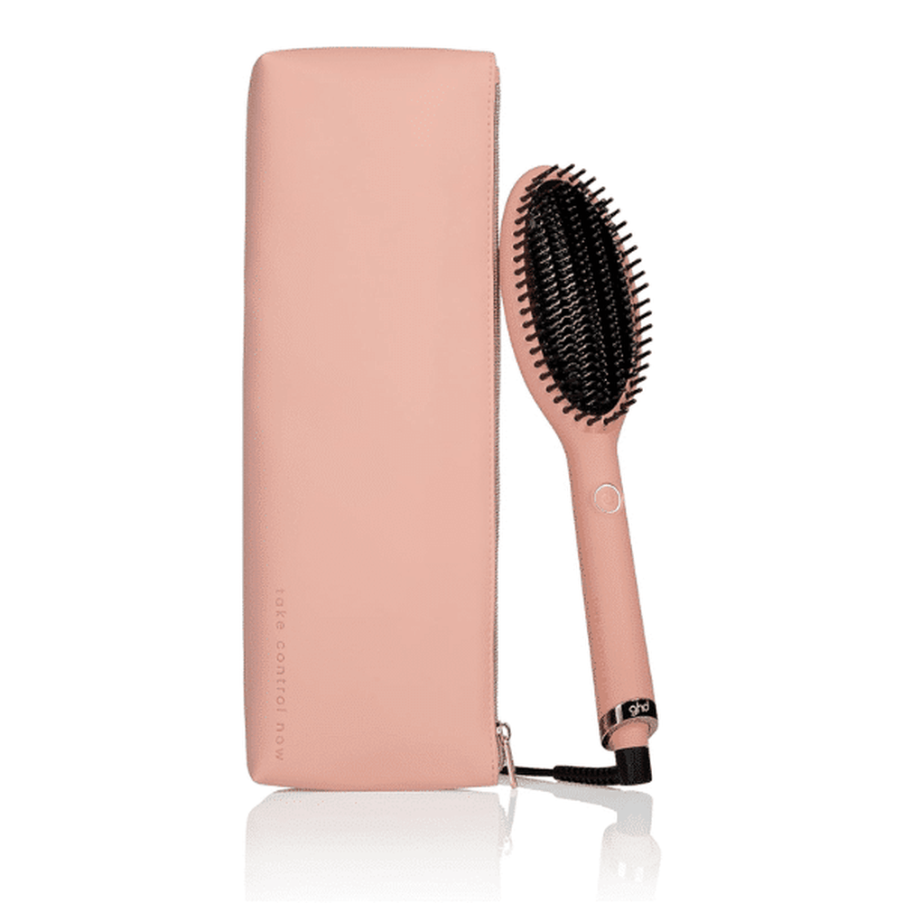 ghd Glide Hot Air Hair Brush - Pink Peach - Beauty Tribe