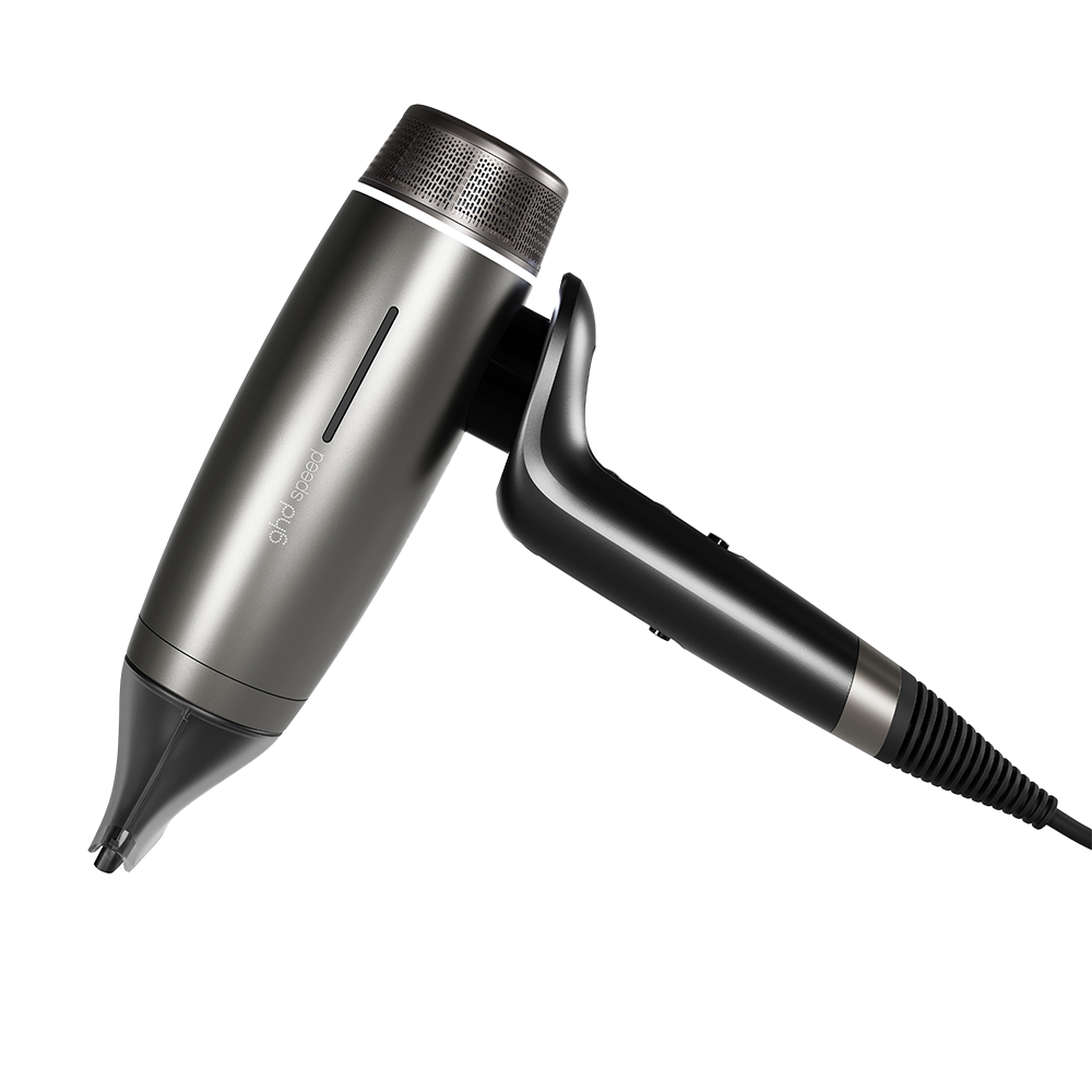ghd Metallic Speed Ionic Hair Dryer Matte Black