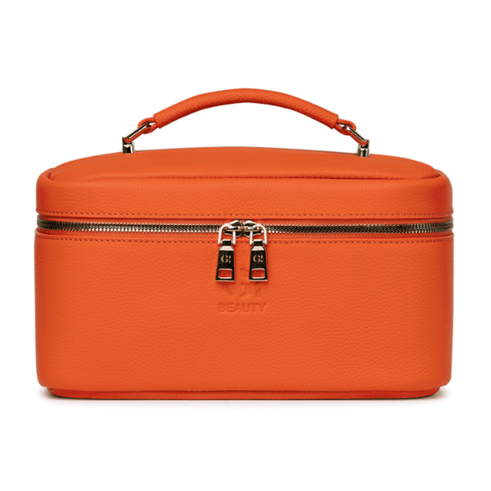 GI Beauty - Large Beauty Case - Orange - Beauty Tribe