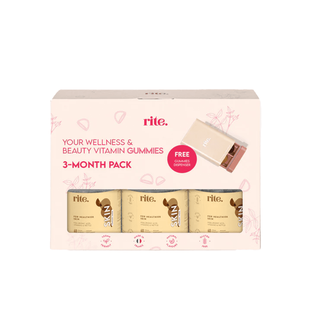 GIFT - Rite Skin Vegan Gummies Pack of 3 - Beauty Tribe