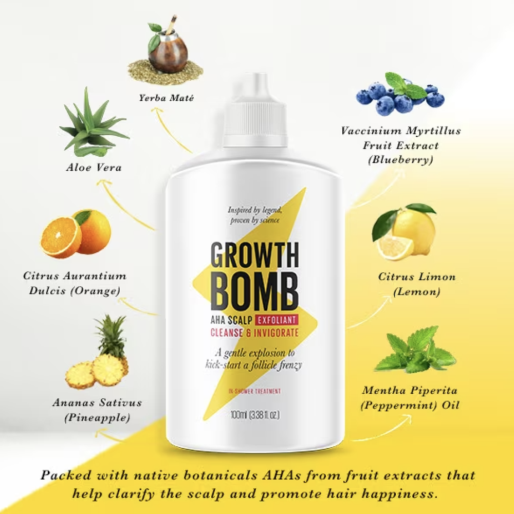 Growth Bomb Hair Scalp AHA exfoliant 100ml
