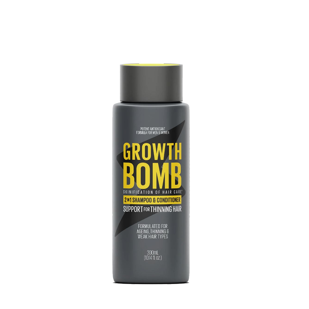 Growth Bomb High Strength 2-1 Shampoo &amp; Conditioner 300ml