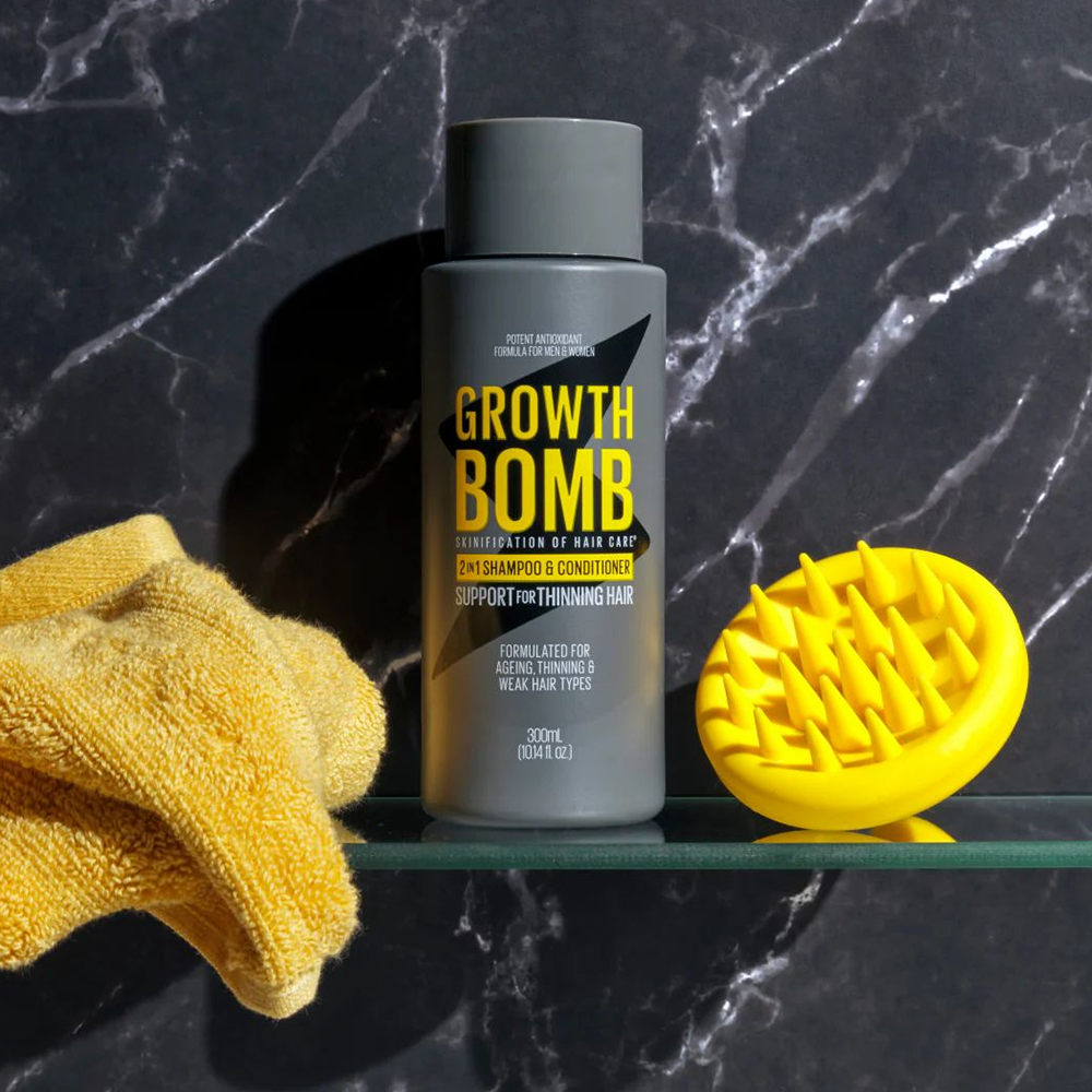 Growth Bomb High Strength 2-1 Shampoo &amp; Conditioner 300ml