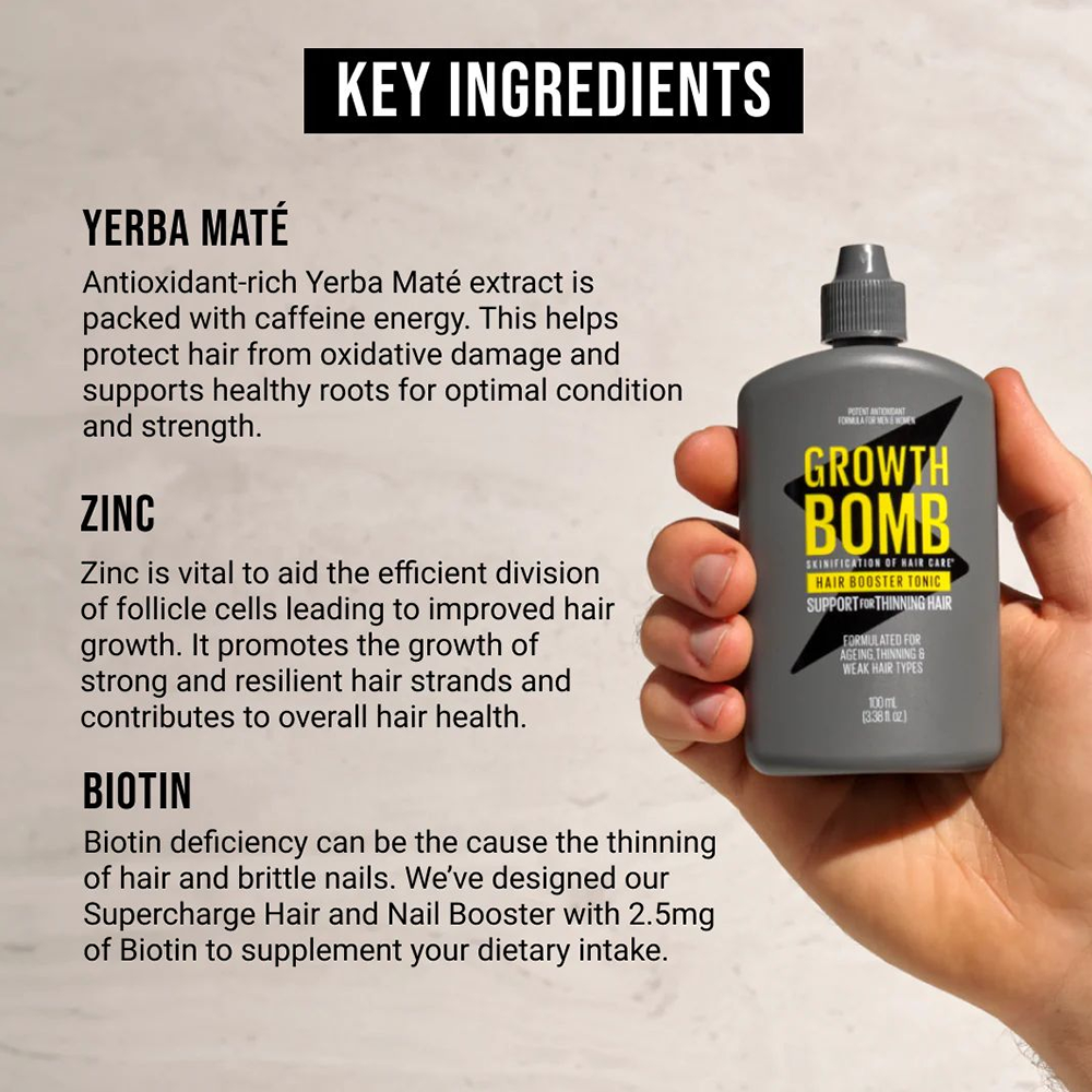 Growth Bomb High Strength Tonic 100ml