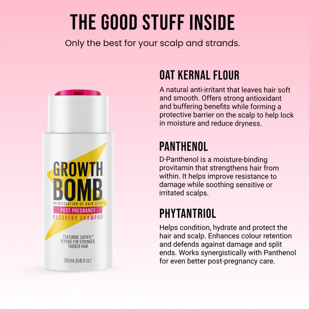 Growth Bomb Post Pregnancy Recovery Shampoo 250ml