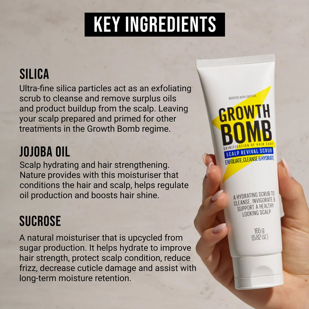 Growth Bomb Scalp Revival Scrub 165g