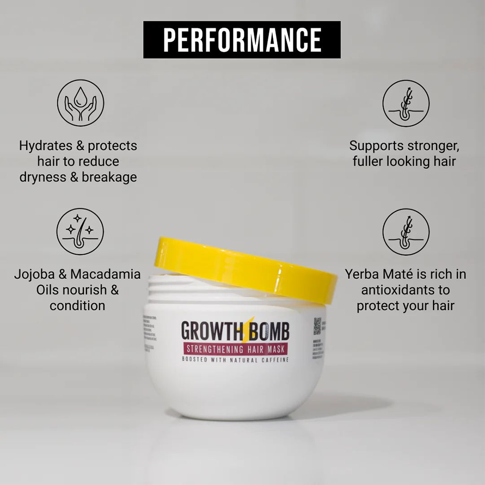 Growth Bomb Strengthening Hair Mask 235ml