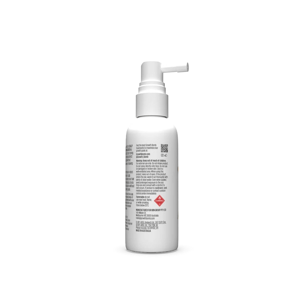 Growth Bomb Supercharge Scalp Mist SPF15 60ml - Beauty Tribe