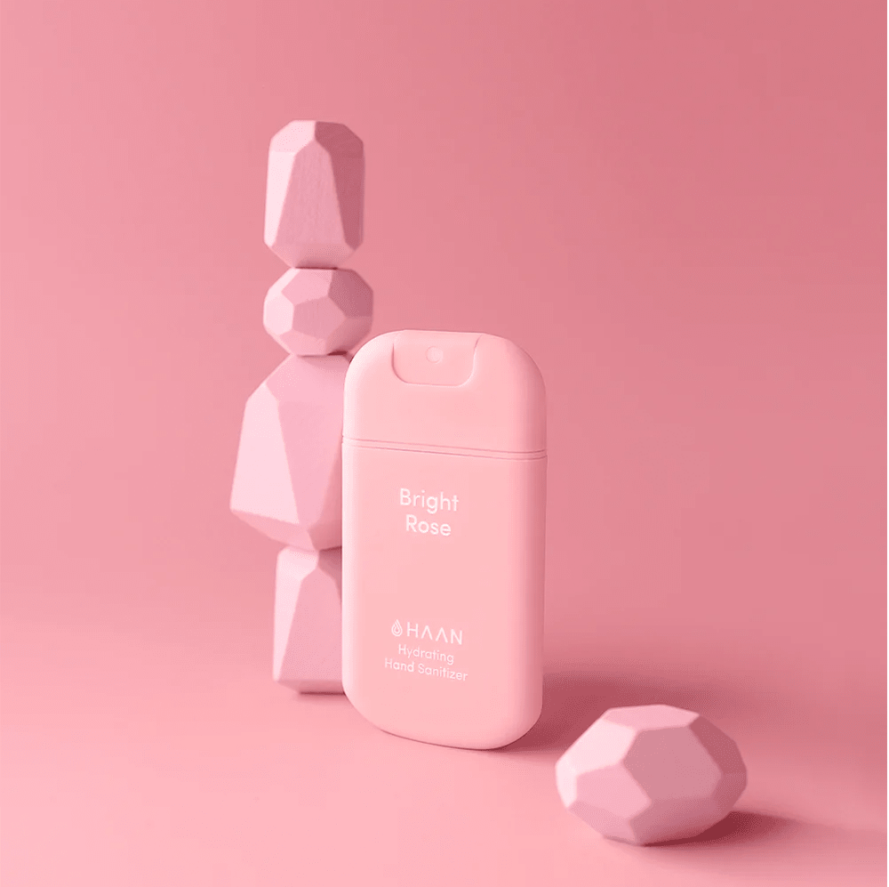 Haan Hand Cleanser Bright Rose 30ml - Beauty Tribe