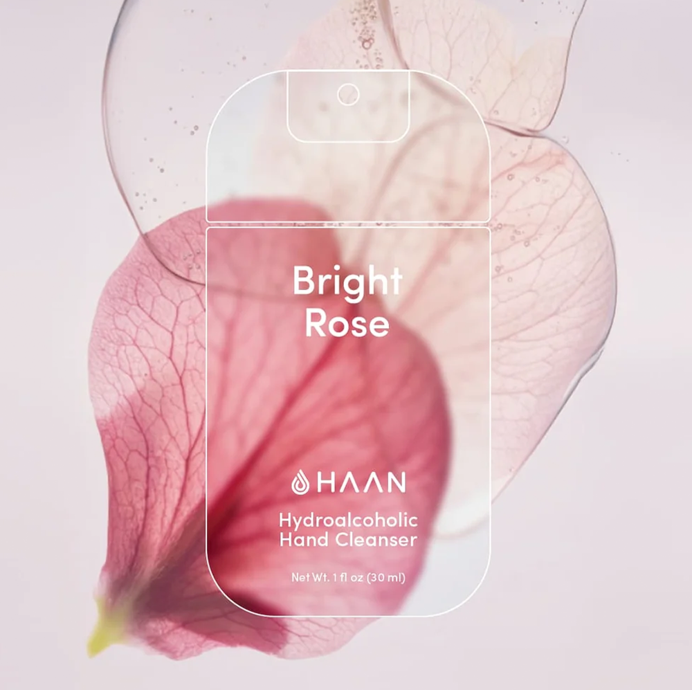 Haan Hand Cleanser Bright Rose 30ml