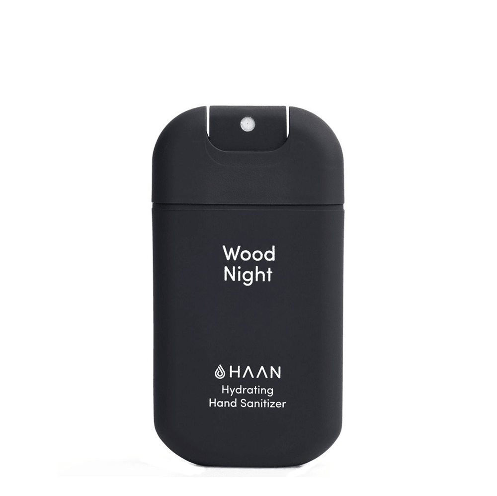 Haan Hand Sanitizer Wood Night 30ml - Beauty Tribe