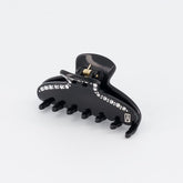 Hair Clip Classical Black 1 Line Strass - Beauty Tribe