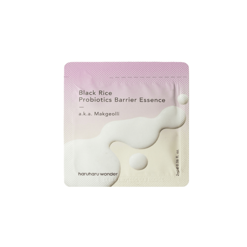 Haruharu Wonder Black Rice Probiotics Barrier Essence Sachet 2ml - Beauty Tribe