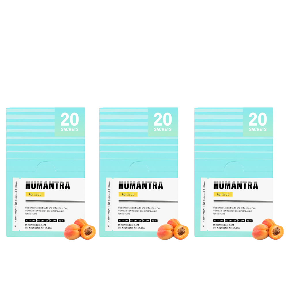 Humantra Apricot 3 Pack Set - Beauty Tribe