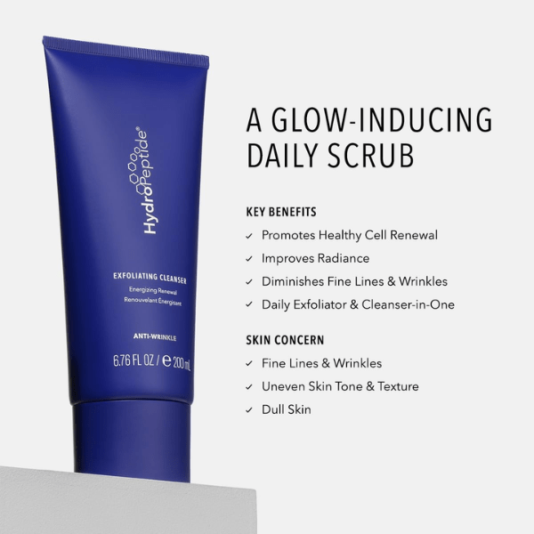 Hydropeptide Exfoliating Cleanser: Energizing Renewal 200ml - Beauty Tribe