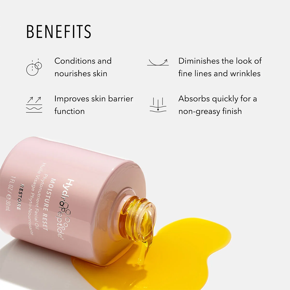 Hydropeptide Moisture Reset: Phytonutrient Facial Oil 30ml