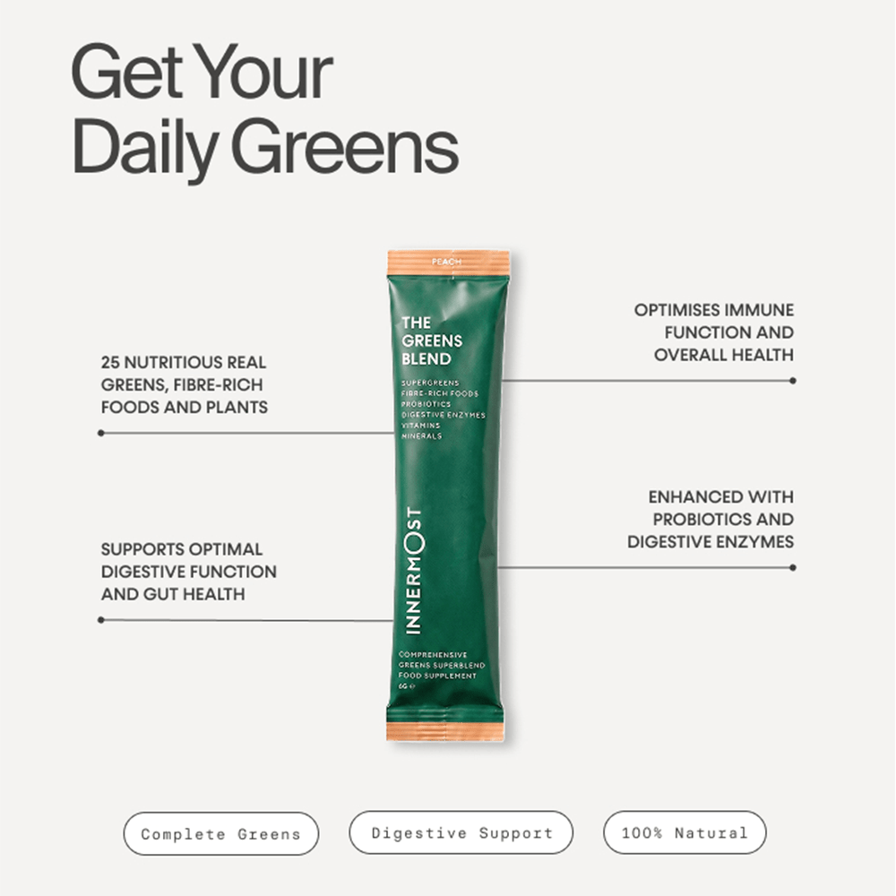 Innermost The Greens Blend | 30 Sticks | Peach (vegan) - Beauty Tribe