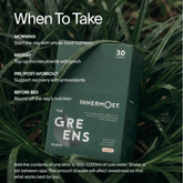 Innermost The Greens Blend | 7 Sticks | Peach (vegan) - Beauty Tribe