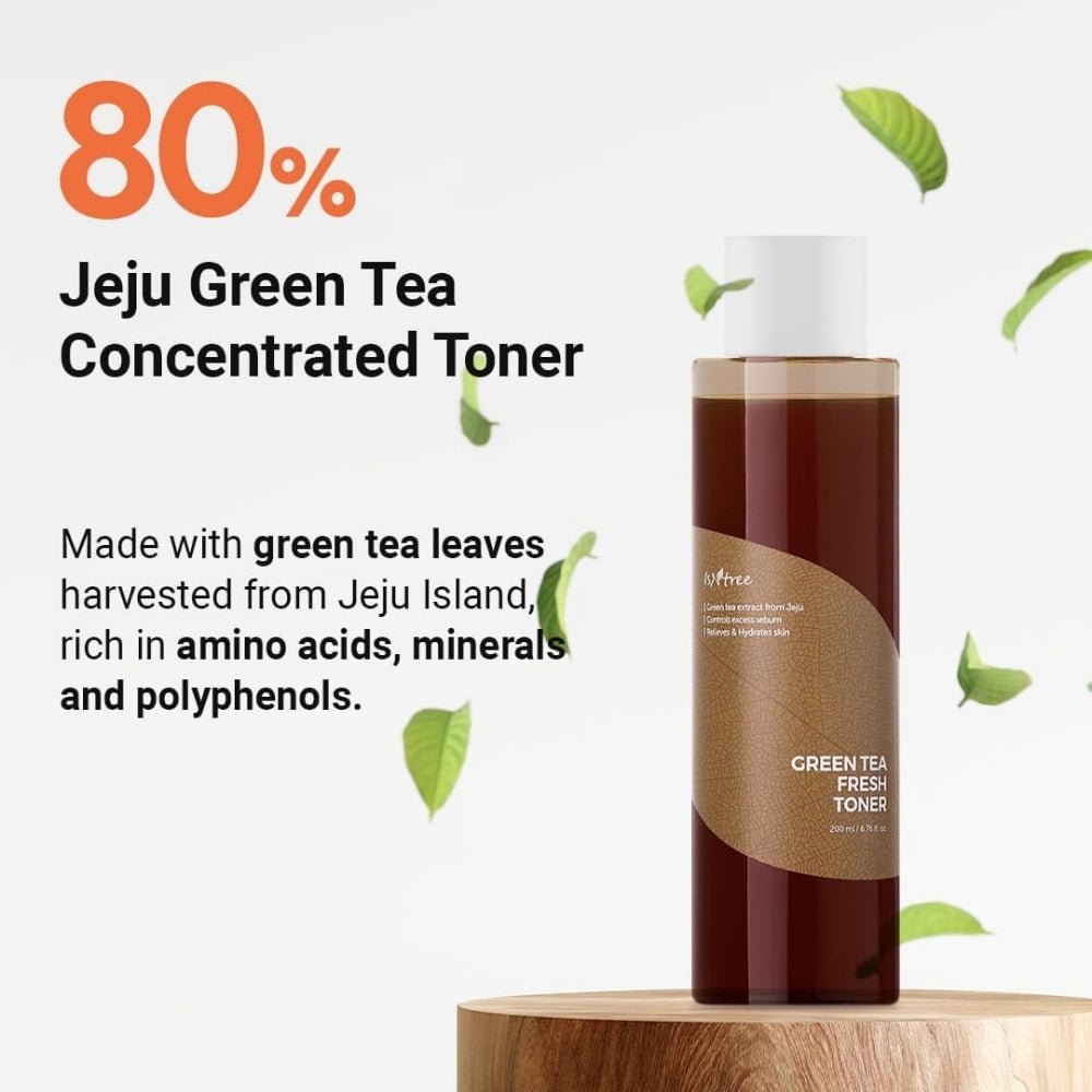 Isntree Green Tea Fresh Toner 200ml - Beauty Tribe