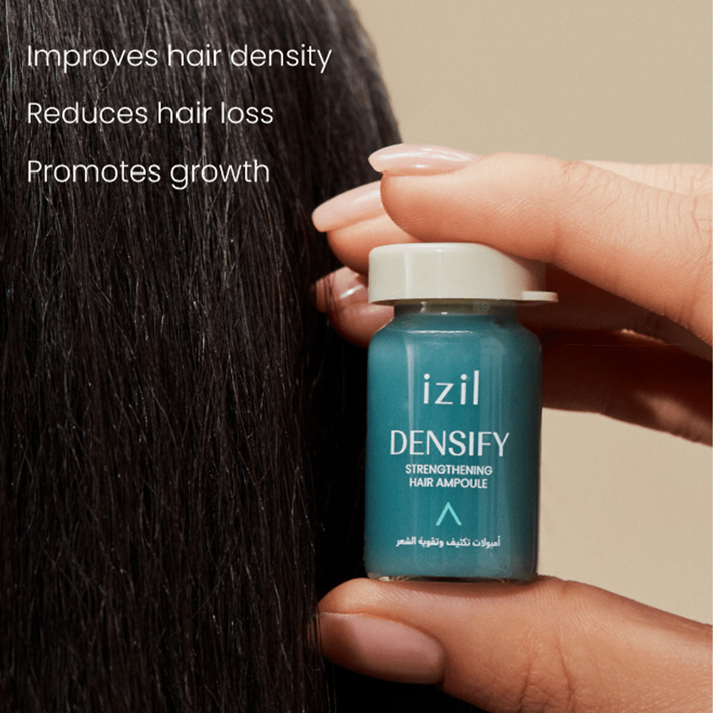 Izil Beauty Densify Strengthening Hair Ampoules 12x9ml - Beauty Tribe