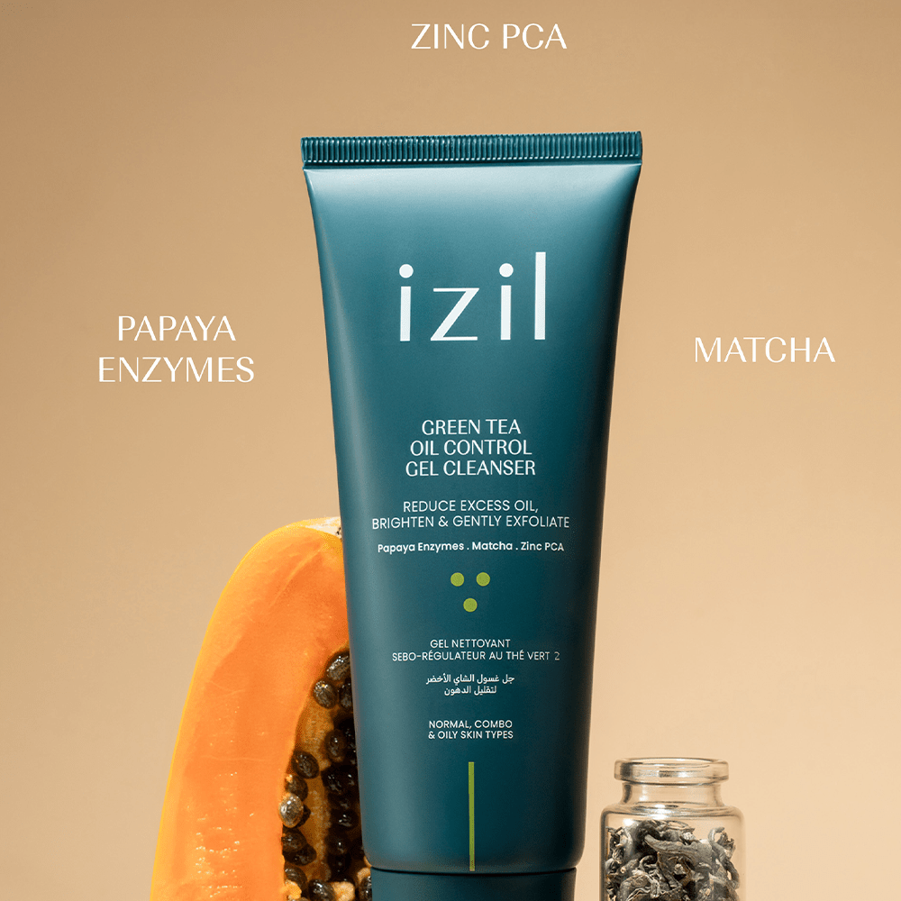 Izil Beauty Green Tea Oil Control Gel Cleanser 150ml - Beauty Tribe
