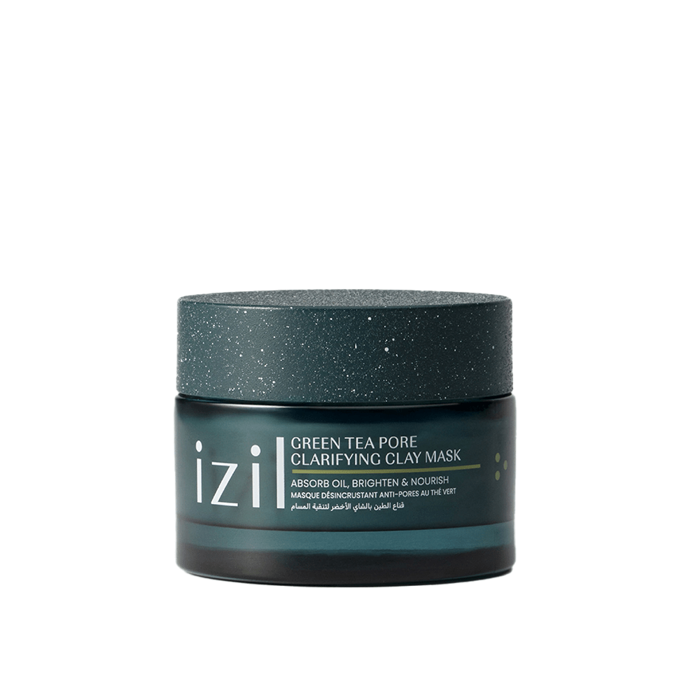 Izil Beauty Green Tea Pore Clarifying Clay Mask 60ml - Beauty Tribe