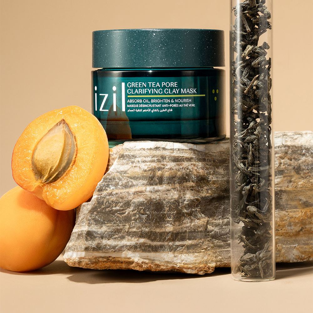 Izil Beauty Green Tea Pore Clarifying Clay Mask 60nl