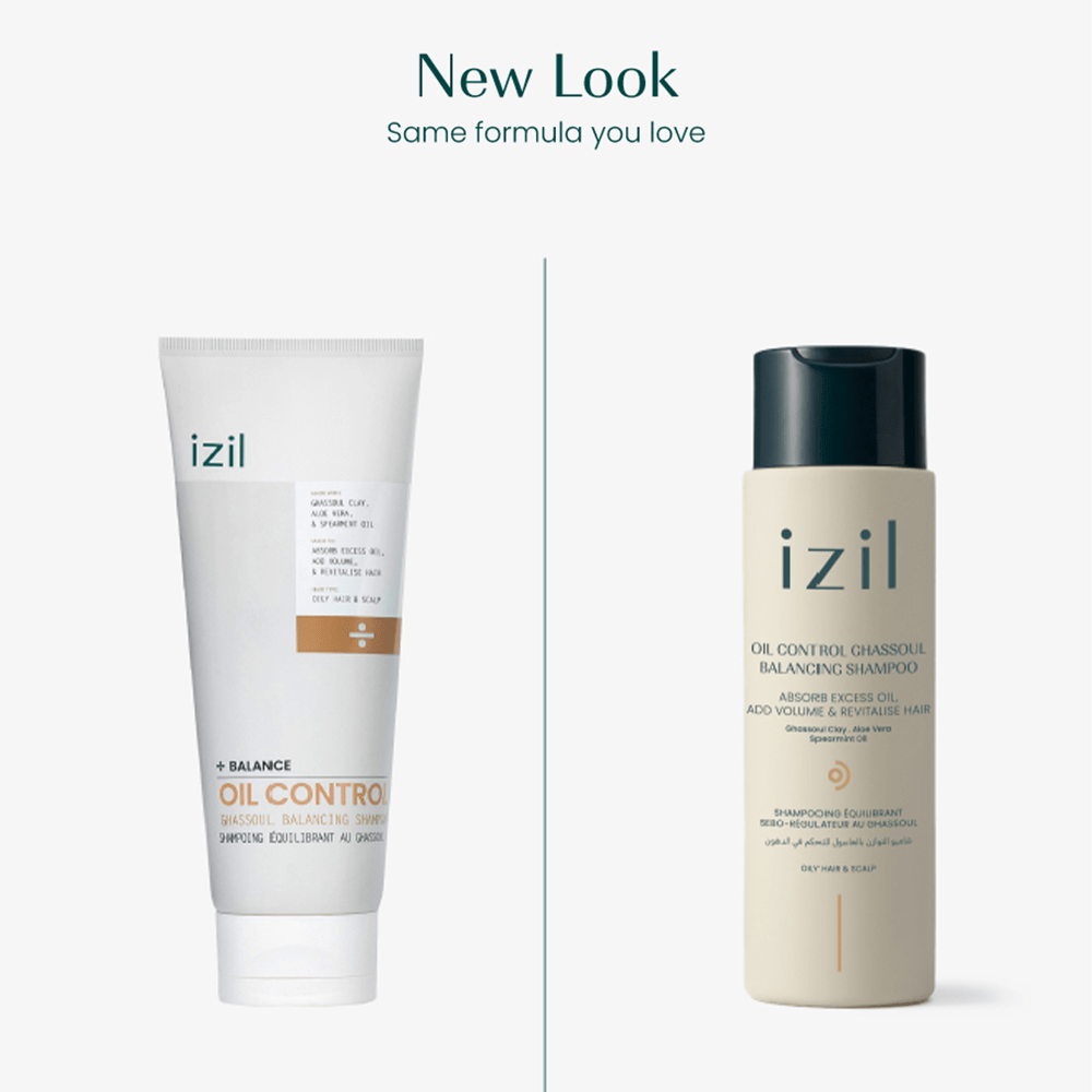 Izil Beauty Oil Control Ghassoul Balancing Shampoo 250ml - Beauty Tribe