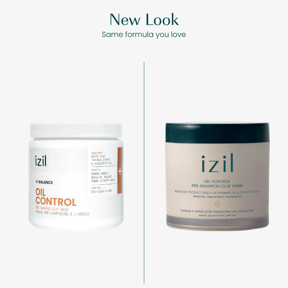 Izil Beauty Oil Control Pre - Shampoo Clay Mask 260g - Beauty Tribe