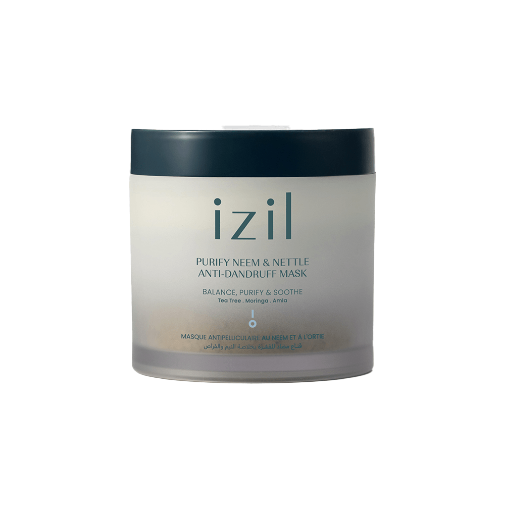 Azil Mask Buy Izil Beauty Purify Neem & Nettle Anti-Dandruff Mask 120g in UAE ...