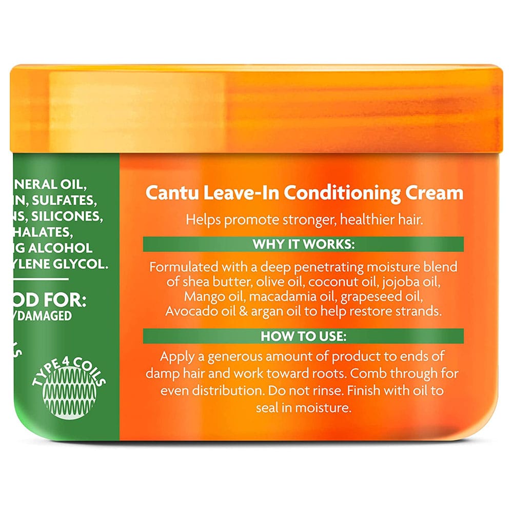 Cantu Natural Leave-In Conditioning Cream 340g