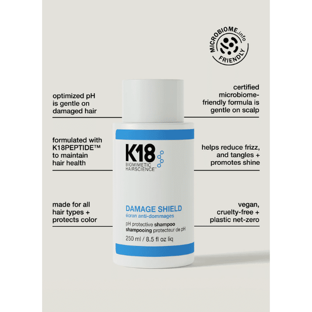 K18 Damage Shield Protective Shampoo 250ml - Beauty Tribe