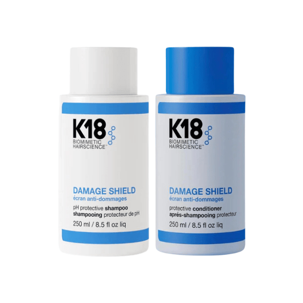 K18 Damage Shield Protective Shampoo &amp; Conditioner 250ml Set - Beauty Tribe