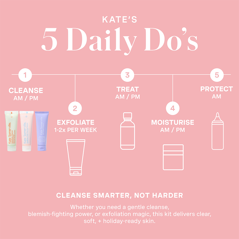 Kate Somerville Pore-fect Holiday Trio – 2025 Holiday Kit