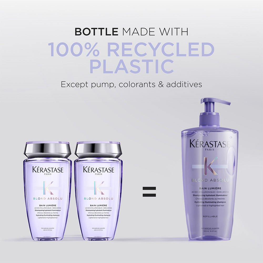 Kerastase Blond Absolu Bain Lumiere Shampoo For Blonde Hair 500ml - Beauty Tribe