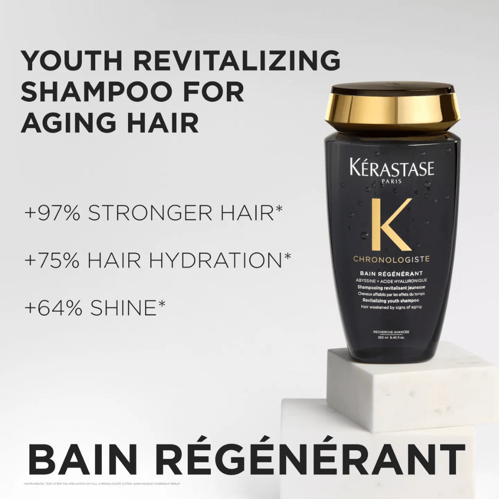 Kérastase Chronologiste Bain Régénérant Shampoo For Hair Weakened By Signs Of Aging 250 ml - Beauty Tribe