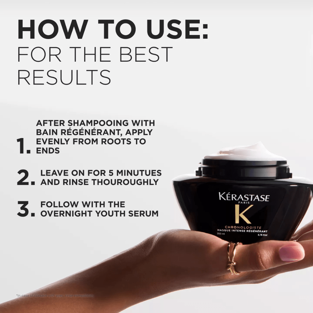 Kérastase Chronologiste Masque Intense Regenerant For Hair Weakened By Signs Of Aging 200 ml - Beauty Tribe