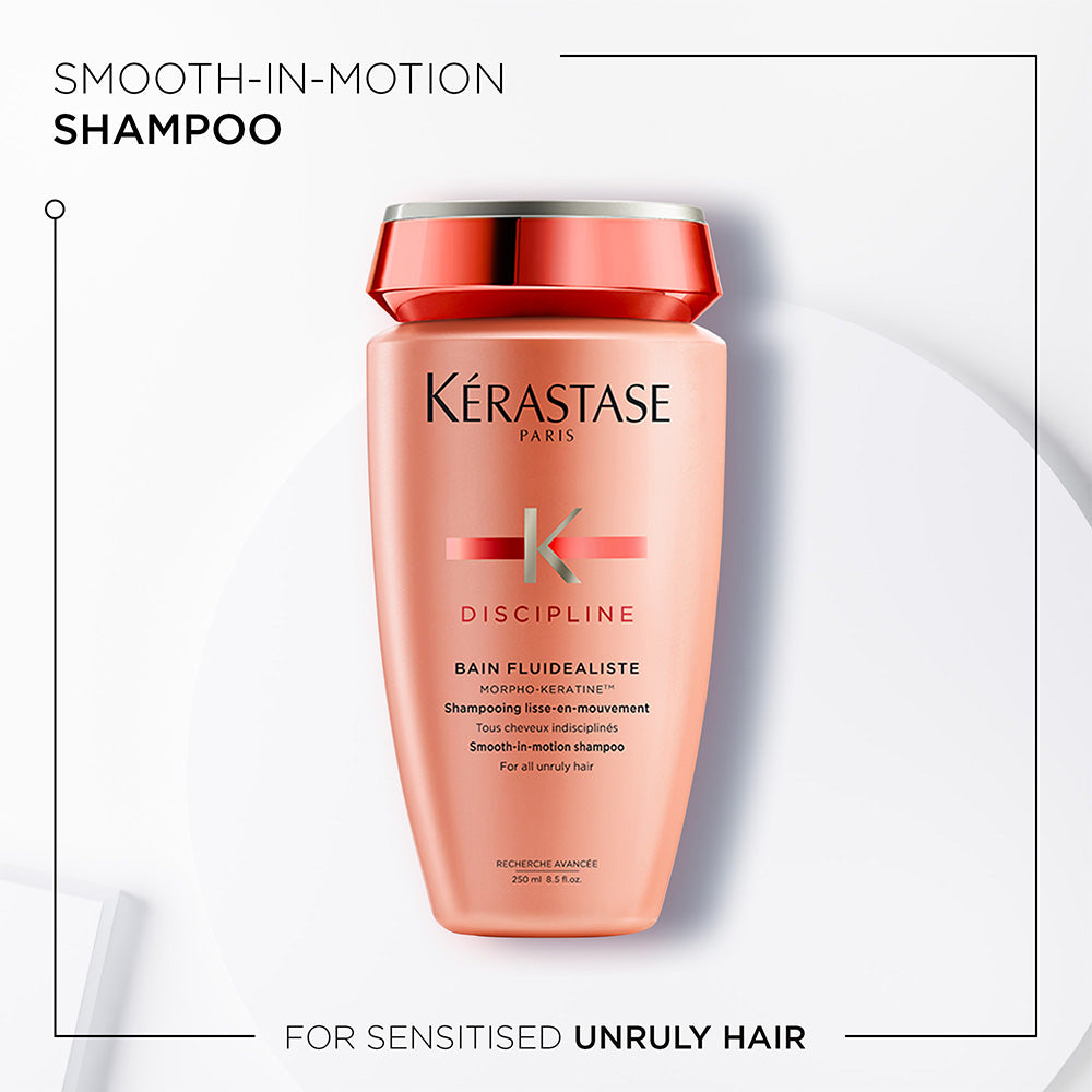 Kerastase Discipline Bain Fluidealiste Smoothing Shampoo For Frizzy Hair - 250 ml