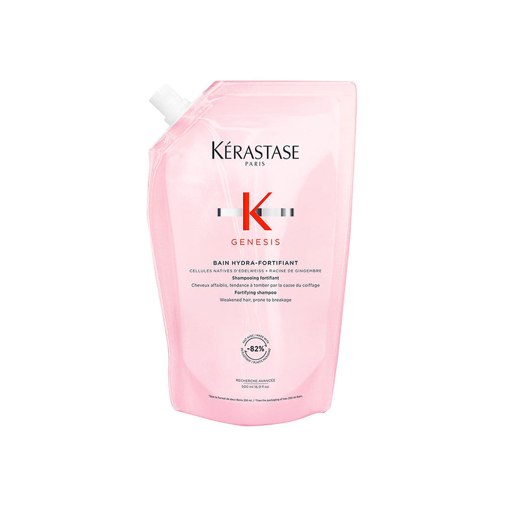 Kerastase Genesis Bain Riche Shampoo Refill Pouch for Anti-Hair Fall 500ml
