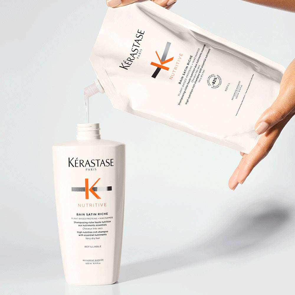 Kerastase Nutritive Bain Satin Riche Shampoo For Dry Hair 500ml