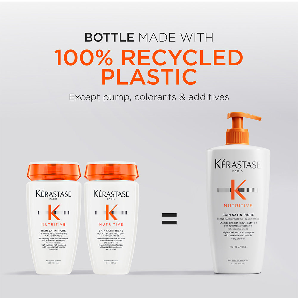 Kerastase Nutritive Bain Satin Riche Shampoo For Dry Hair 500ml