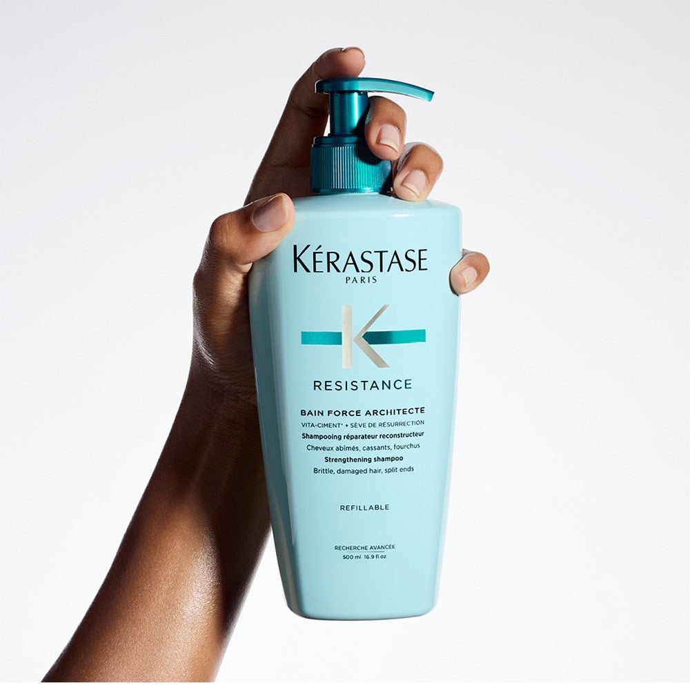 Kerastase Resistance Shampoo for Damaged Hair 500ml - Beauty Tribe