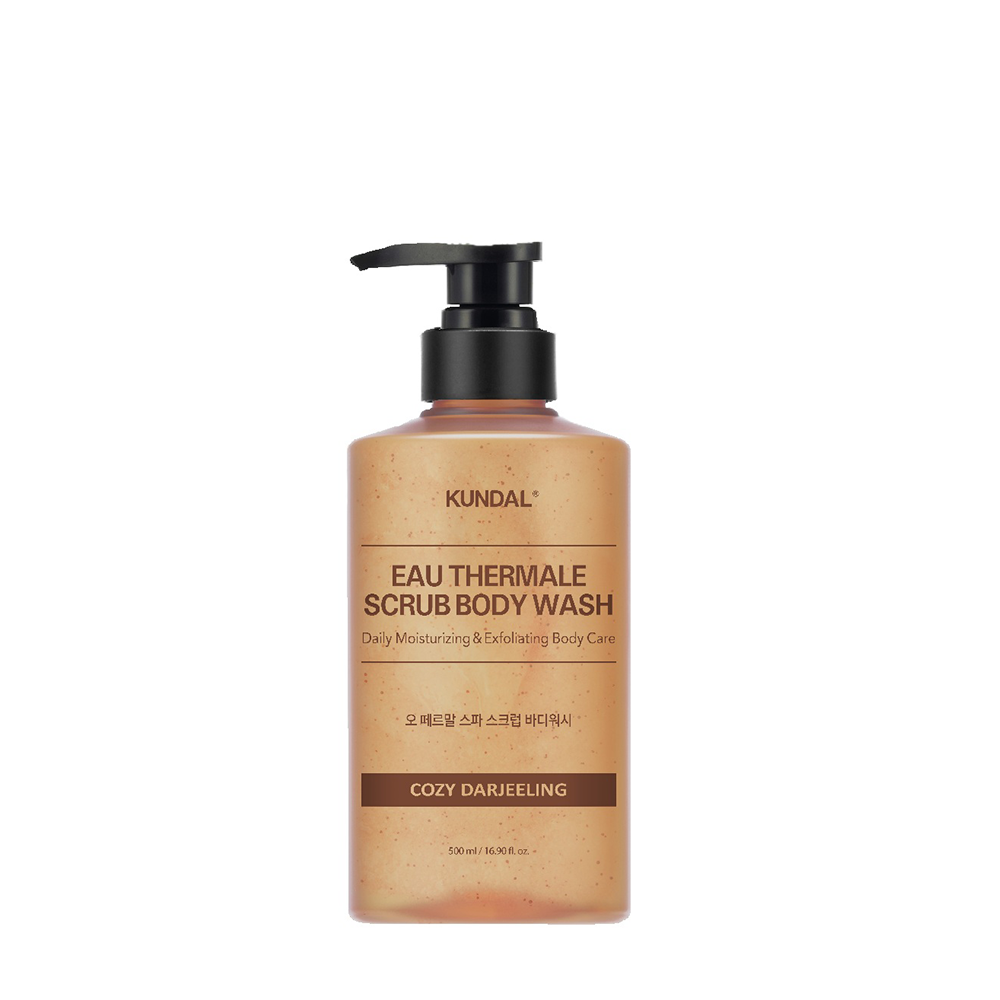 Kundal Eau Thermale Scrub Body Wash  Darjeeling 500 ml