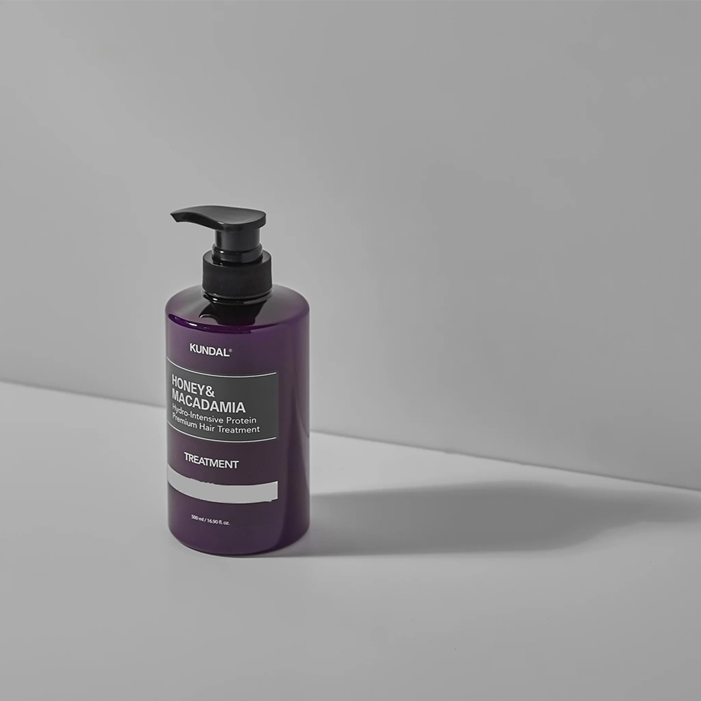 Kundal Honey And Macadamia Hydro-Intensive Protein Premium Hair Treatment Amber Vanilla 500 ml