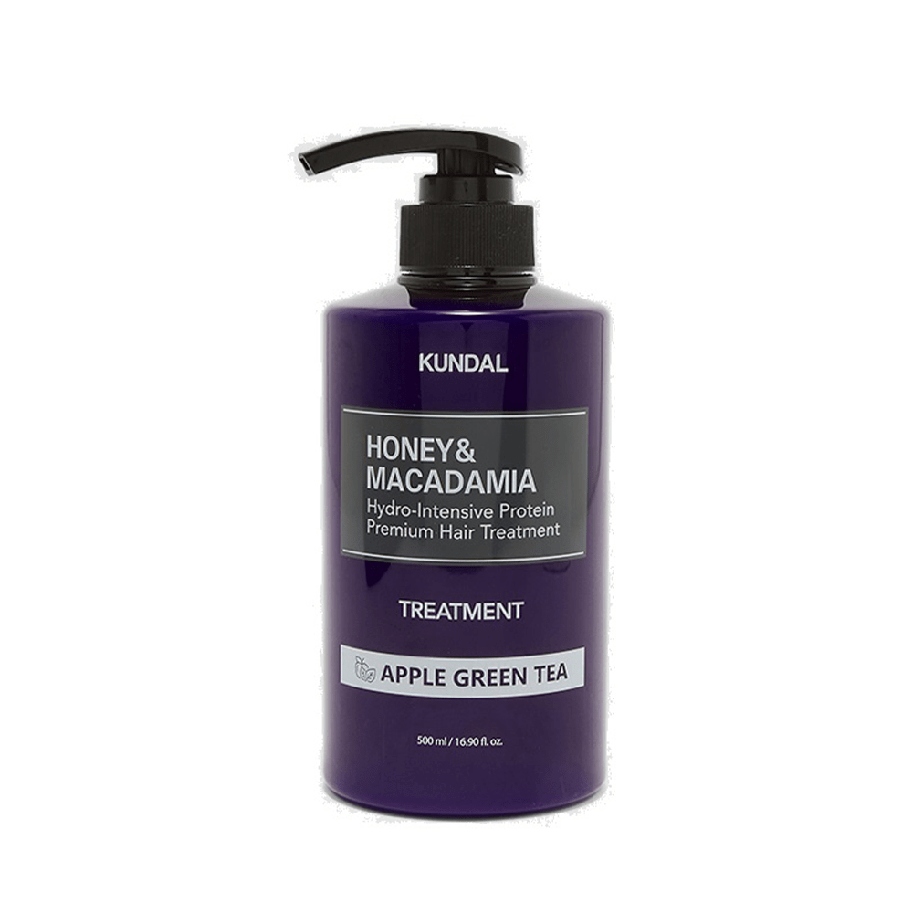 Kundal Honey &amp; Macadamia Protein Hair Treatment Apple Green Tea 500 ml - Beauty Tribe