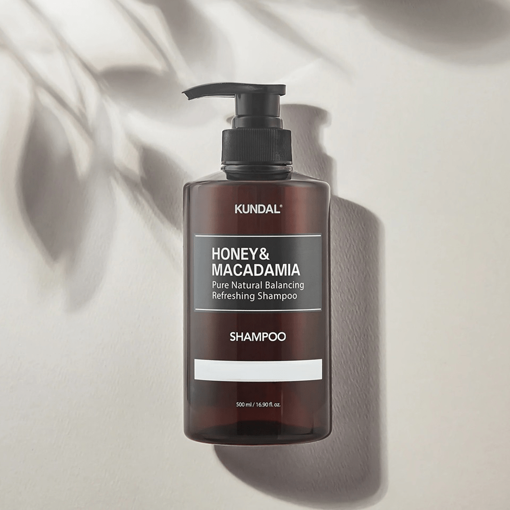 Kundal Honey &amp; Macadamia Pure Natural Balancing Refreshing Shampoo Baby Powder 500 ml - Beauty Tribe