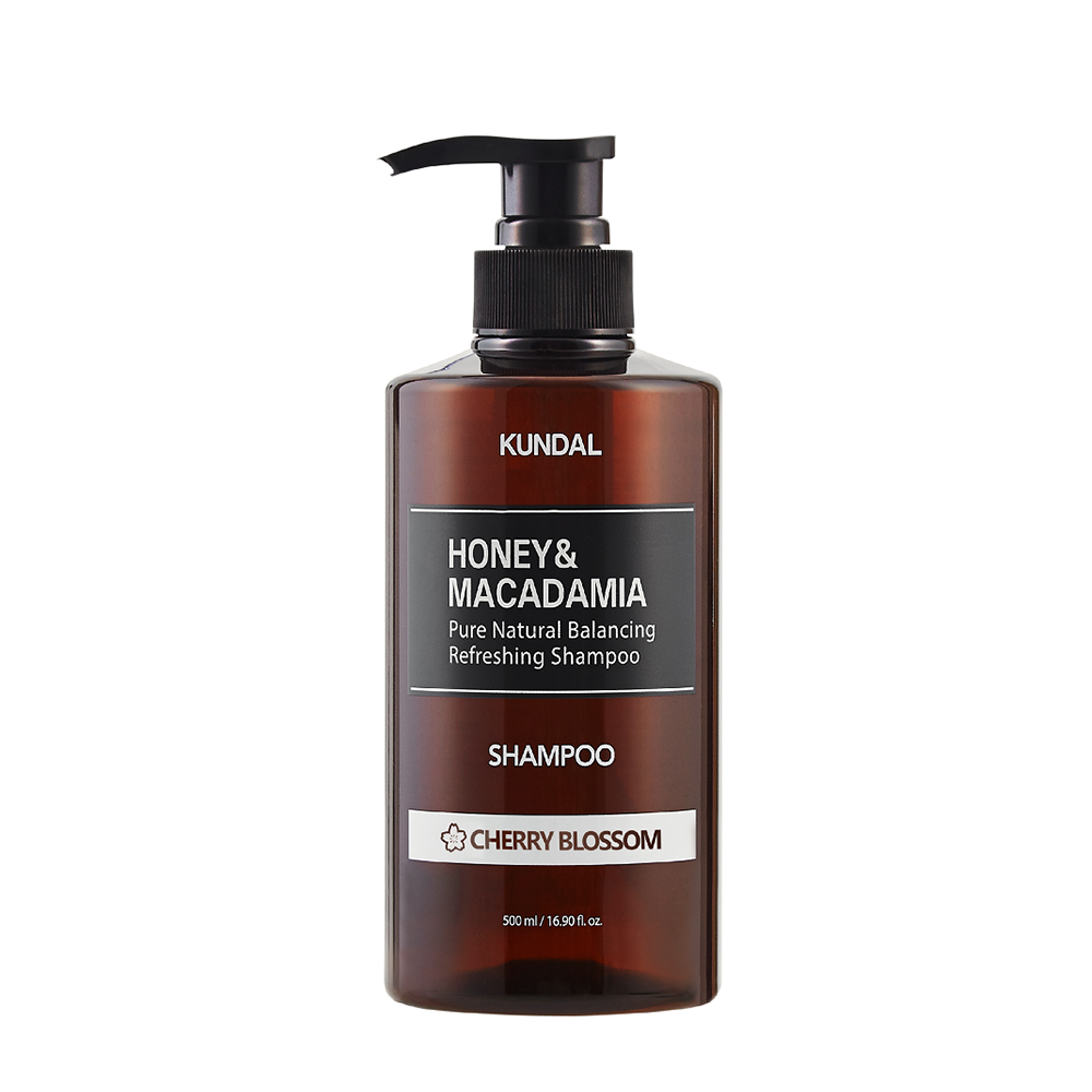 Kundal Honey & Macadamia Pure Natural Balancing Refreshing Shampoo Cherry Blossom 500 ml