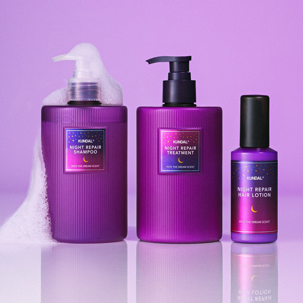 Kundal Night Repair Hair Shampoo 470 ml